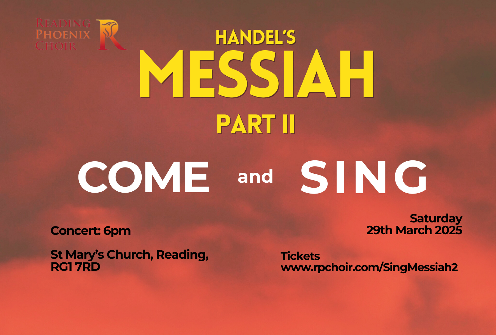 Handel's Messiah (Part II) Concert Performance